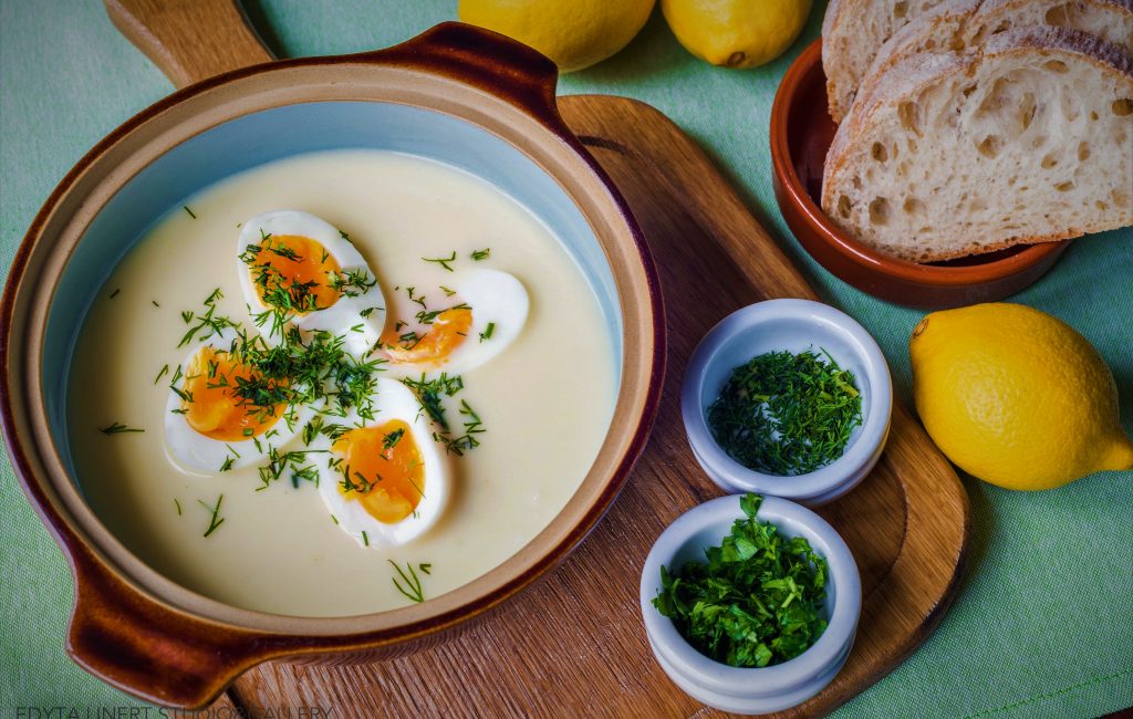 AVGOLEMONO – Greek chicken and lemon soup